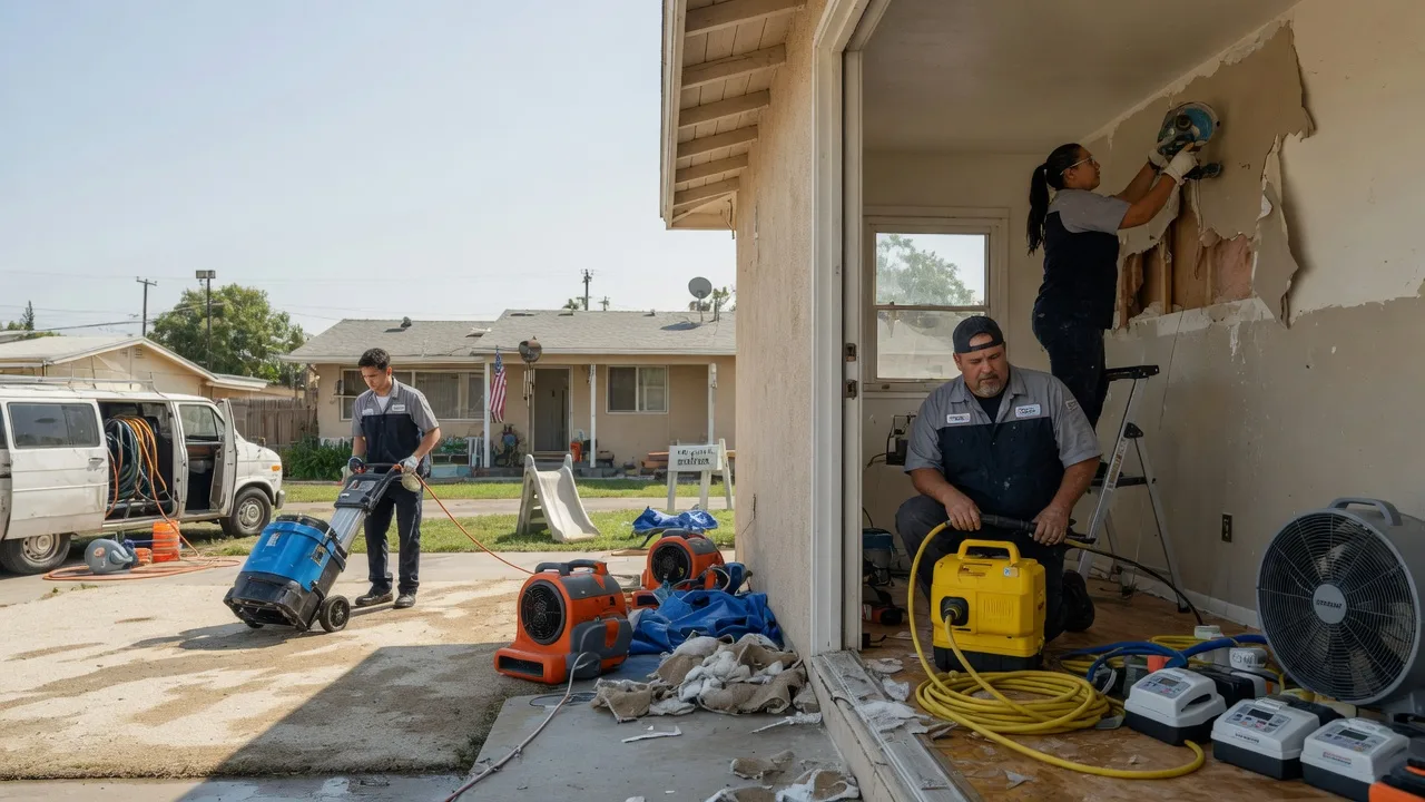 Water Damage Restoration in Des Moines, IA near me